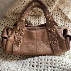 Cole Haan purse . Beautiful ! Golden bronze